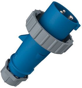 CEE-Stecker 3x16A AM-TOP 3-polig 6h 230V IP67 HW/VN