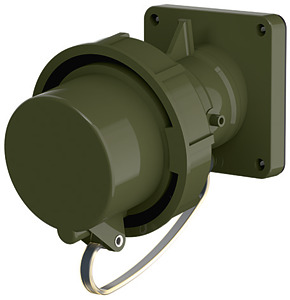 Anbaugerätestecker TM 3pol. 16A 230V m.Schutzkappe