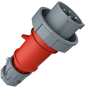 Stecker 4pol.32A 400-440V PowerTPOP Verschraubung Zugentlast.