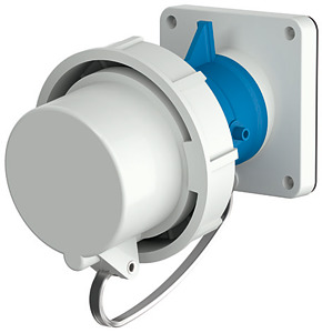 Anbaugerätestecker 3pol. 16A 230V m. Schutzkappe