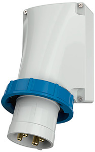 Wandgerätestecker 4pol.63A 230V