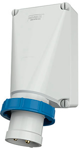 Wandgerätestecker 4pol.125A 230V