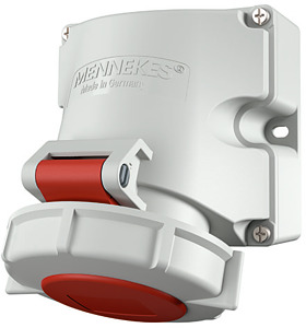Wanddose 16A4p 11h 440V 60Hz IP67