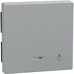 Wippe mit Kontrollfenster System M TPm alu Aufdruck Licht