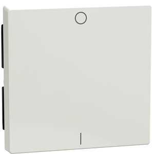 Wippe mit Kennzeichnung 0/1 System M polarweiss glänzend