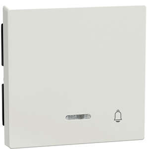 Wippe mit Kontrollfenster System M TPb polarweiss Auf.Klingel