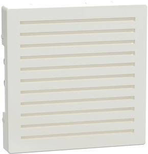 Zentralplatte Thermopl. polarweiss f.Signalgeber