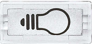 Symbol rechteckig glasklar/Licht ANTIK / Fläche / Schlagfest / AGRAR