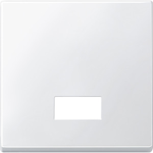 Wippe m.rechteckigem Symbolfenster M-Smart polarweiss