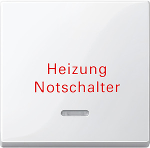 Wippe mit Kontrollfenster System M TPb polarws Aufd.Heizungs.