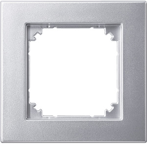 Rahmen 1-fach M-PLAN aluminium