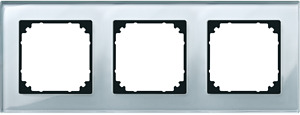 Echtglasrahmen 3-fach M-PLAN diamant Sicherheitsglas 6mm