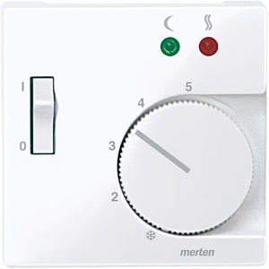 Zentralplatte für Fussbodentemp. System M aktivweiss glänzend