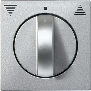 Zentralpl. f. Rolladen-Tast-Raster System M aluminium
