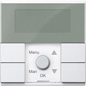 Zeitschaltuhr-Modul Standard, polar weiss, System M