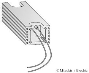 Bremswiderstand (200 V Serie), 13 O hm/600 W