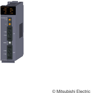 SPS SystemQ MELSECNET/H Master/Slav e-Modul,LWL GI50/125Mikrom.,redund.