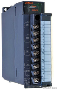 SPS SystemQ Analogausgangsmodul,4 A usgänge,Spannung/Strom, galv getren
