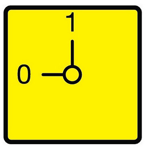 Frontschild, verwendbar für T5B, T5 , P3, 84 x 84 (für Rahmen 88 x 88)