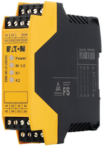 Sicherheitsrelais 230V AC/DC NOT-AUS 3Ausg./1Meldekontakt