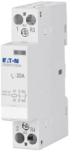 Installationsschütz 20A 230V AC 230V AC 1S+1Ö