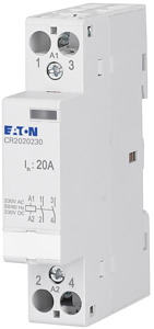 Installationsschütz 20A 230V AC/DC 230V AC/DC 2S