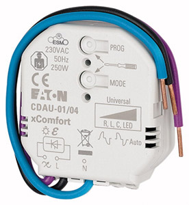 Smart-Dimmaktor, R/L/C/LED, 0-250W, 230VAC, UP