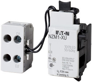 Unterspannungsauslöser 24VAC für NZM1 mit Klemmblock links