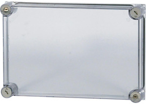 Gehäuse-Deckel abschliessbar transparent rauchgrau
