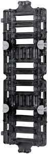 Sammelschienenträger, für CI-Gehäus e 375 mm, 3x H x T = 40 x 10 mm