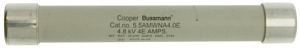 VT-Sicherungseinsatz, Mittelspannun 4 A, AC 5.5 kV, 50 kA, 142 x 20.6 mm, Pu