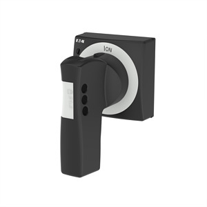 4.5IN LH HANDLE 12MM BLK/GRAY