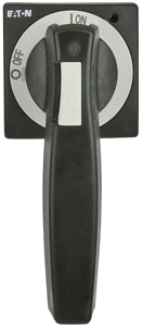 6.5IN LH HANDLE 12MM BLK/GRAY