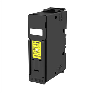 Sicherungshalter, Niederspannung, 20 A, AC 600 V, HRCI-CA, 1P, CSA, schwar