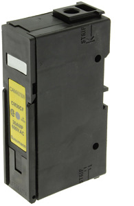 Sicherungshalter, Niederspannung, 30 A, AC 660 V, HRCII-C, 1P, CSA, schwar
