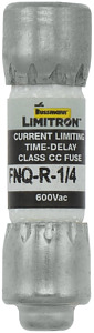 Sicherungseinsatz, Niederspannung, 0.25 A, AC 600 V, 10 x 38 mm, 13/32 x 1-