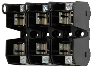 Class J fuse block 600V 60A - 3 po le