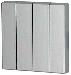 Wippe 4-fach silber