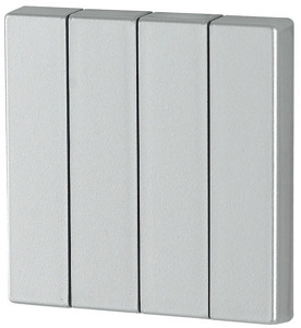 Wippe 4-fach silber glänzend