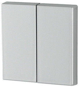 Wippe 2-fach silber glänzend