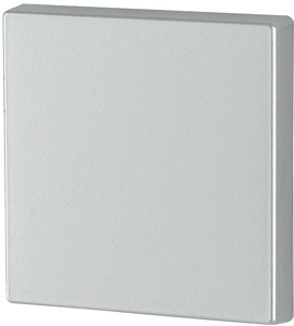 Wippe 1-fach silber glänzend