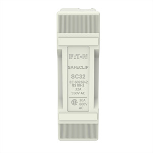 Sicherungshalter, Niederspannung, 3 2 A, AC 550 V, BS88/F1, 1P, BS, Frontans