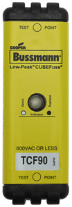 Sicherungseinsatz, Niederspannung, 90 A, AC 600 V, DC 300 V, 26 x 32 x