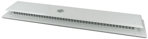 Dachplatte, IP31, für B x T = 1350 x 400 mm, grau