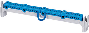 KSK Steckklemme. 2x N-Potenzial 4x 2,5-25mm2 und 28x 0,5-4mm2 hohe Version