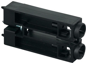 Abdeckplattenhalter hohe Ausf. als Doppelturm