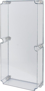 Gehäuse-Deckel 375x750mm rauchgrau transparent UL Einbau T250mm