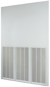 Rückwand, belüftet, HxB=2000x1350mm , IP42