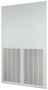Rückwand, belüftet, HxB=2000x1200mm , IP42