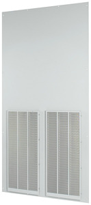 Rückwand, belüftet, HxB=2000x1000mm , IP42